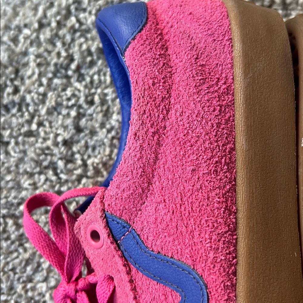 Sport Low Bambino Honeysuckle Suede Leather Sneakers 7.5 - Picture 8 of 10